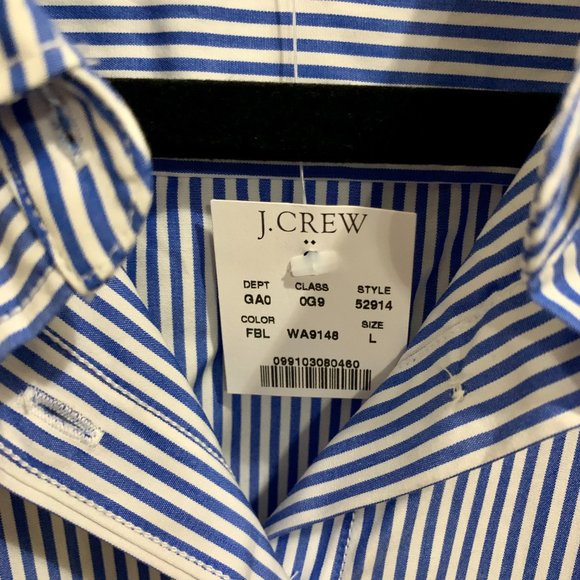 J. Crew Haberdashery Striped Button-down - Picture 3 of 5